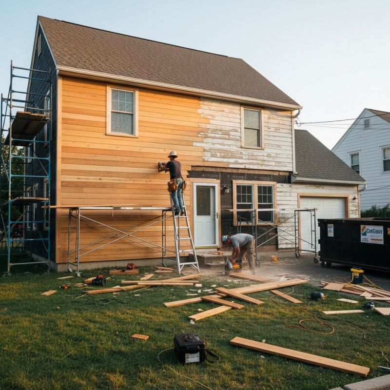 Wood Siding Installation